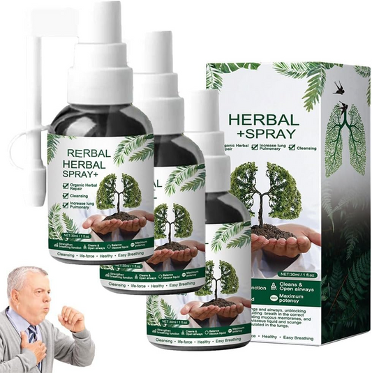 بخّاخ عشبي لدعم راحة التنفّس