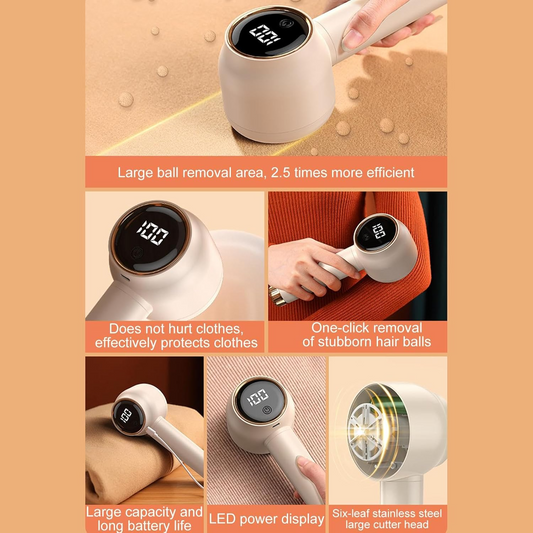 ماكينة إزالة الوبر وحلاقة الأقمشة للملابس والسترات والأقمشة المنزلية