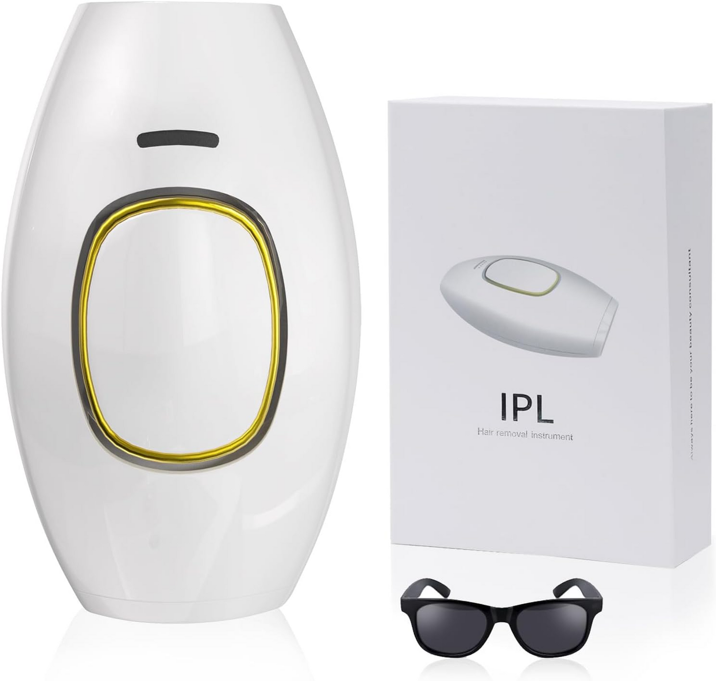 جهاز IPL المنزلي لإزالة الشعر بالليزر - تقنية احترافية آمنة وفعالة للرجال والنساء