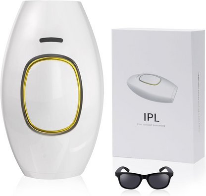 جهاز IPL المنزلي لإزالة الشعر بالليزر - تقنية احترافية آمنة وفعالة للرجال والنساء