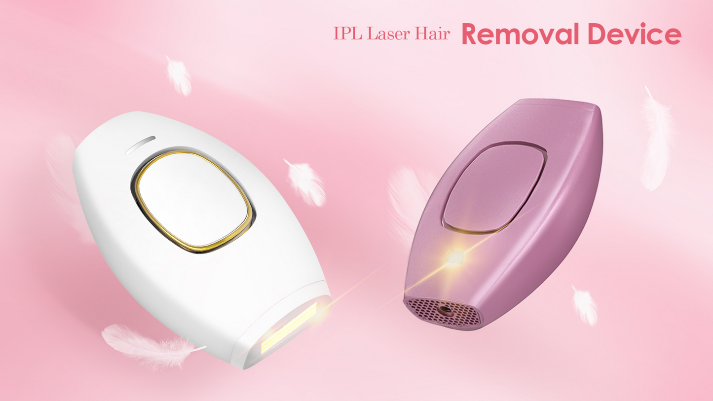 جهاز IPL المنزلي لإزالة الشعر بالليزر - تقنية احترافية آمنة وفعالة للرجال والنساء