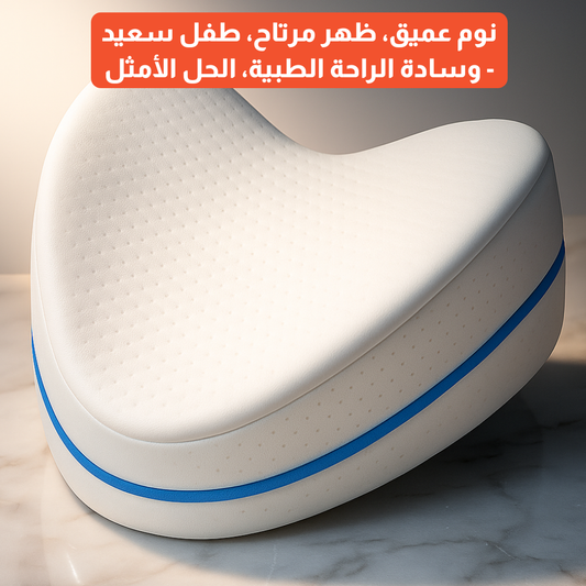 وسادة النوم الجانبي الطبية - راحة طوال الليل.